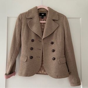 Like New H&M Cotton Blazer XS